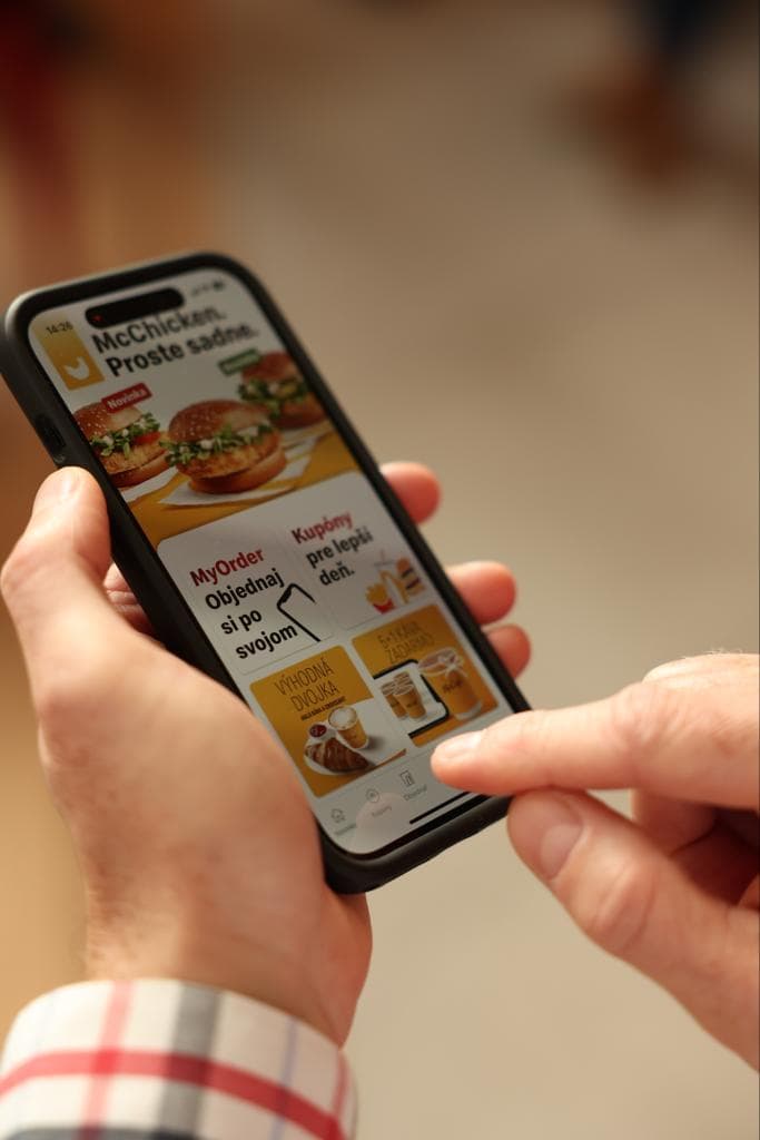 Nová služba MyOrder vám umožní objednať si svoje obľúbené jedlo z McDonald’s ešte pred vkročením do reštaurácie